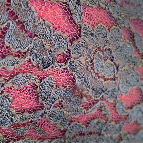 Vintage Express sheer lace pull on maxi skirt - Picture 6 of 6